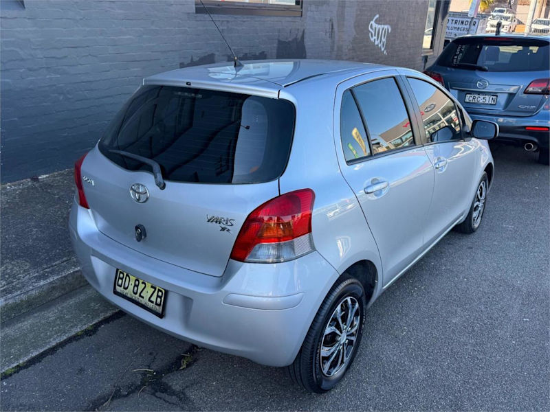 2009 Toyota Yaris NCP90R 08 Upgrade YR Silver, Chrome 5 Speed Manual Hatchback62934704356866111