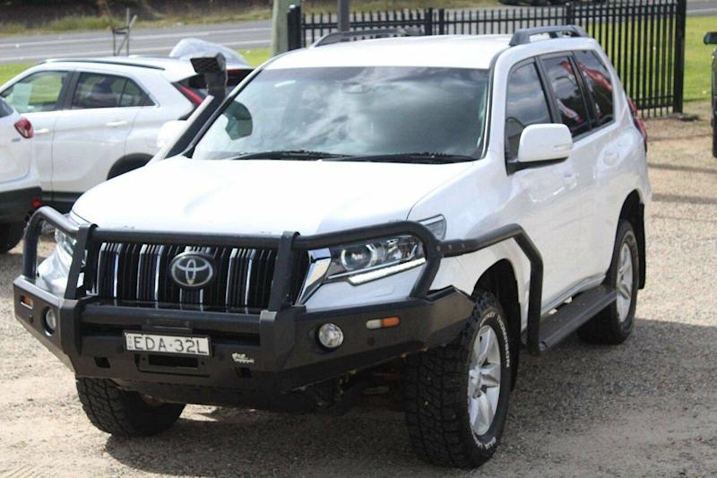 2019 Toyota Landcruiser Prado GDJ150R GXL Glacier White 6 Speed Sports Automatic Wagon62937622877826112