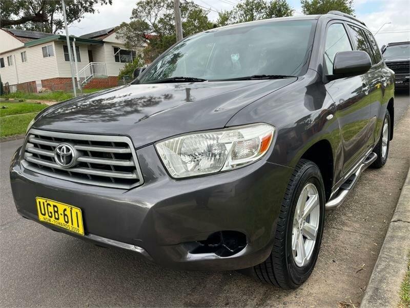 2008 Toyota Kluger GSU45R KX-R (4x4) 7 Seat Grey 5 Speed Automatic Wagon62936662010242112