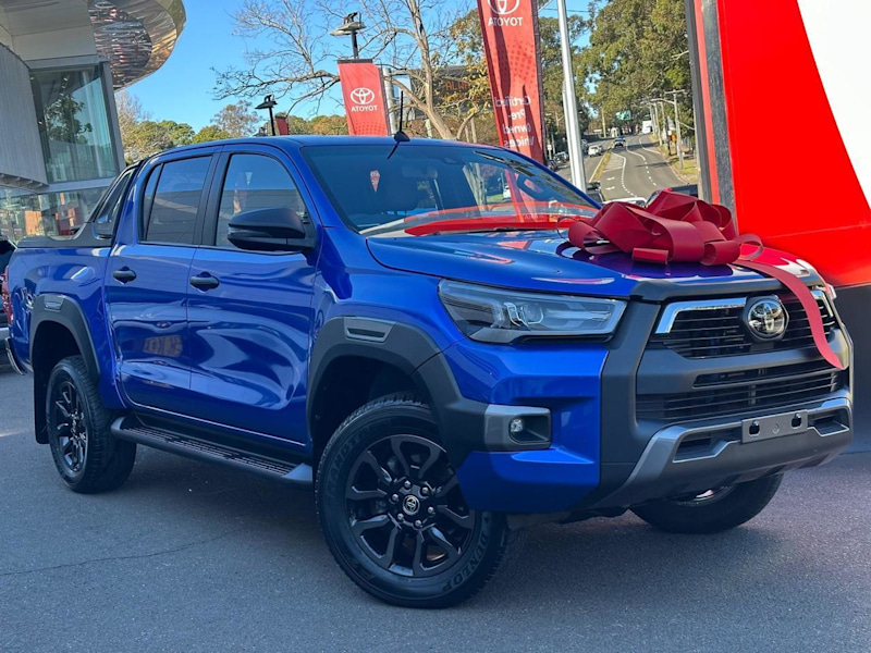 2021 Toyota Hilux GUN126R Rogue Double Cab Blue 6 Speed Sports Automatic Utility62882727447553110
