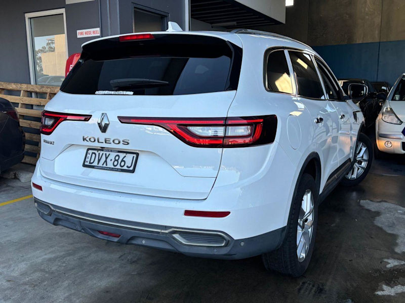 2018 Renault Koleos ZEN X-TRONIC (4x2) XZG MY18 White Automatic Wagon62935693320579113
