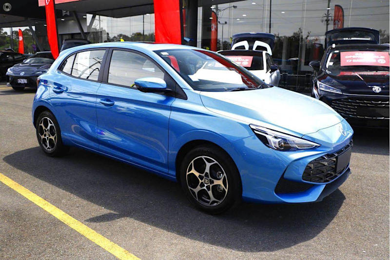 2025 MG MG3 ZP22 MY25 Essence Brighton Blue 8 Speed Constant Variable Hatchback62936663779075111