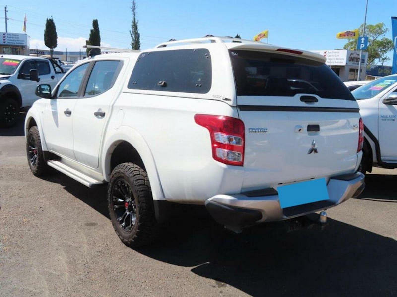 2018 Mitsubishi Triton MQ MY18 GLX+ Double Cab White 5 Speed Sports Automatic Utility62935689635841114