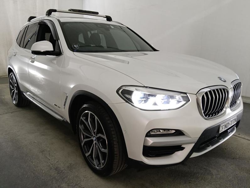 2018 BMW X3 G01 xDrive30i Steptronic White 8 Speed Automatic Wagon62934697302658110