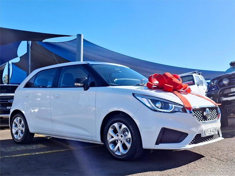2024 MG MG3 SZP1 MY24 Core (Nav) White 4 Speed Automatic Hatchback62937626201091110