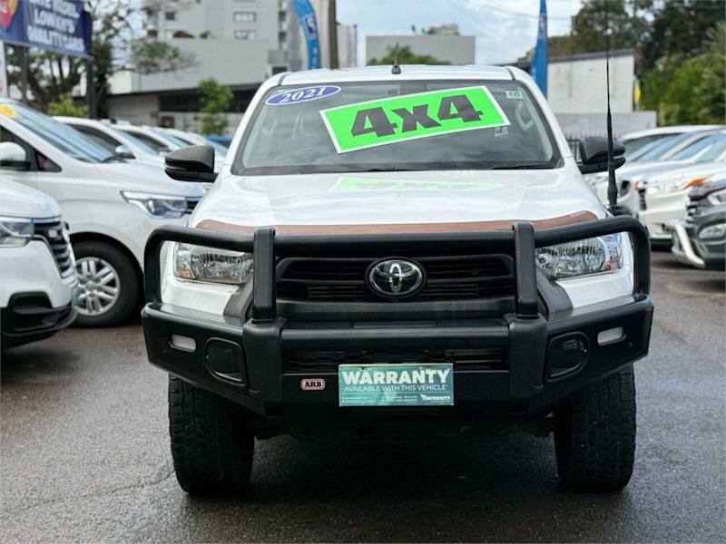 2021 Toyota Hilux GUN126R Facelift SR (4x4) White 6 Speed Automatic Double Cab Pick Up62885349210370111