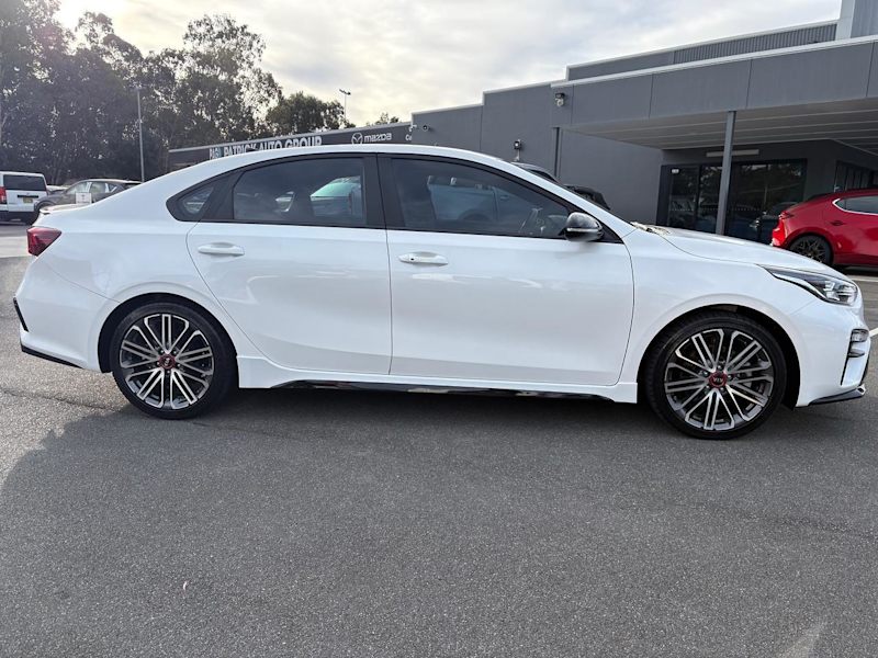 2020 Kia Cerato BD MY20 GT DCT White 7 Speed Sports Automatic Dual Clutch Sedan62935689449602111