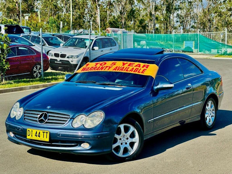 2004 Mercedes-Benz CLK320 C209 Avantgarde Blue 5 Speed Automatic Touchshift Coupe62882773279617111