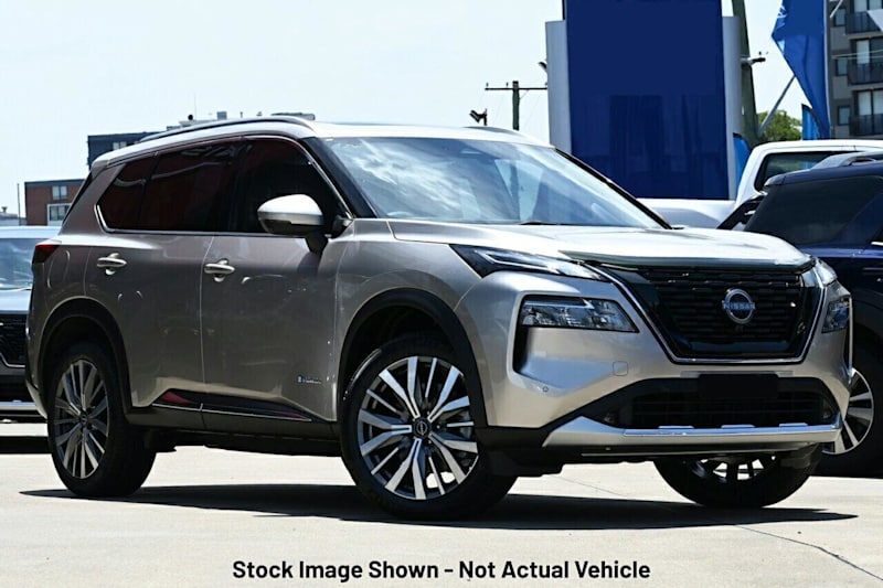 2024 Nissan X-Trail T33 MY25 Ti-L e-4ORCE e-POWER Brilliant Silver 1 Speed Automatic Wagon Hybrid62935687758339110
