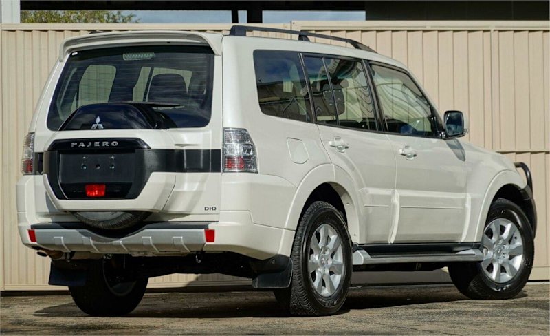 2019 Mitsubishi Pajero NX MY19 GLX LWB (4x4) 7 Seat White 5 Speed Auto Sports Mode Wagon62935683828739111