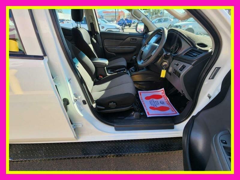 2018 Mitsubishi Triton MQ MY18 GLX (4x4) White 6 Speed Manual Dual Cab Chassis62935680647042114