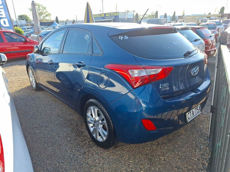 2014 Hyundai i30 GD2 MY14 Trophy Blue 6 Speed Manual Hatchback62935690885122113