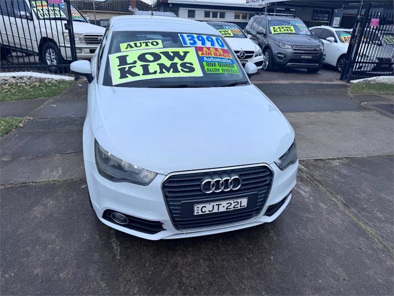 2012 Audi A1 8X MY12 Sportback 1.4 TFSI Ambition White 7 Speed Auto Direct Shift Hatchback62938583929473113