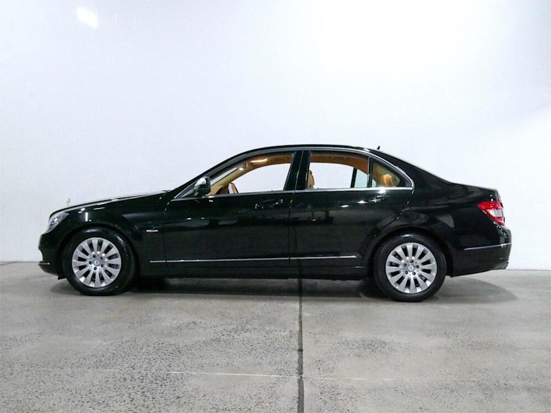 2008 Mercedes-Benz C200 W204 Kompressor Elegance Obsidian Black 5 Speed Automatic Tipshift Sedan62938584191235114
