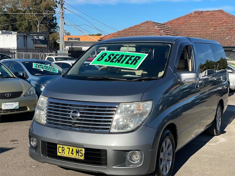 2005 Nissan Elgrand E51 Grey 5 Speed Automatic Wagon62933710168706110