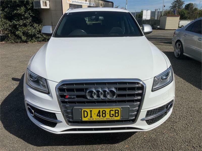 2014 Audi SQ5 8R MY15 TDI Tiptronic Quattro White 8 Speed Sports Automatic Wagon62882770508034111