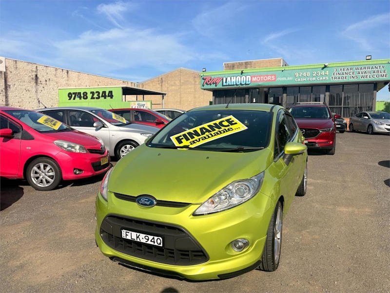 2010 Ford Fiesta WS Zetec Green 4 Speed Automatic Hatchback62934703110531113