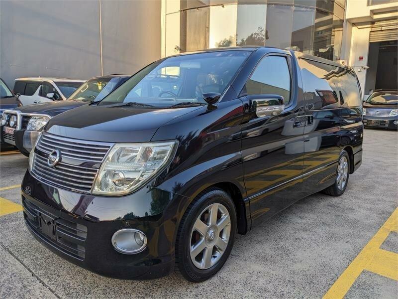 2008 Nissan Elgrand E51 Highwaystar Purple Automatic Wagon62882771334145112