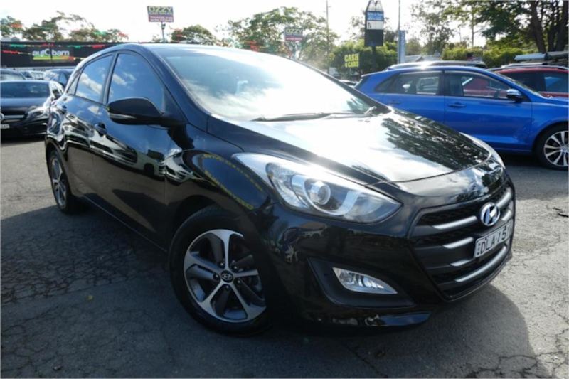 2016 Hyundai i30 GD4 Series 2 Active X Black 6 Speed Automatic Hatchback62882731895298110