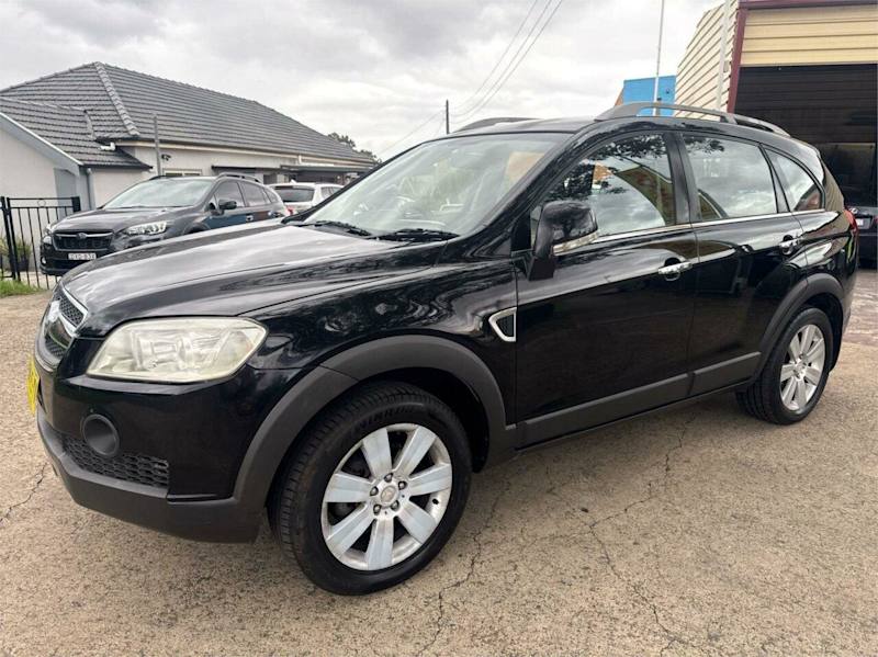 2007 Holden Captiva CG MY08 LX AWD Black 5 Speed Sports Automatic Wagon62934702457985112