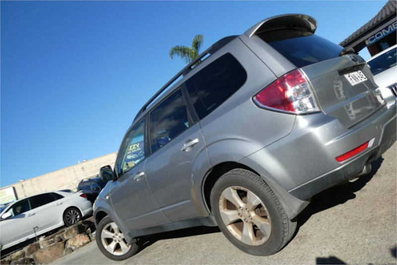 2009 Subaru Forester MY10 XT Silver, Chrome 4 Speed Auto Elec Sportshift Wagon62885349304579114