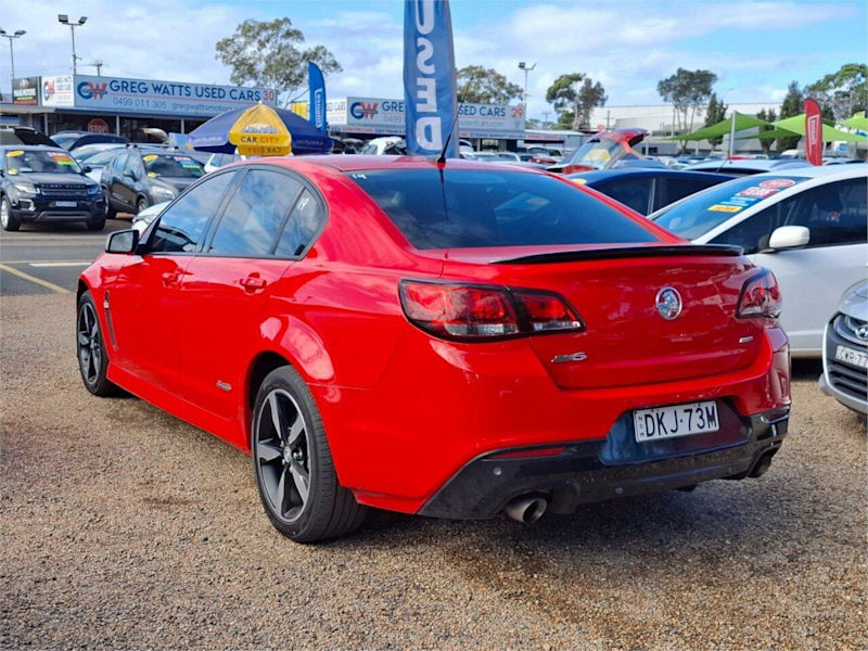 2016 Holden Commodore VF II MY16 SV6 Black Red 6 Speed Sports Automatic Sedan62882736180738113