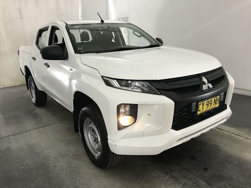 2020 Mitsubishi Triton MR MY21 GLX Double Cab White 6 Speed Sports Automatic Utility62939538113537110