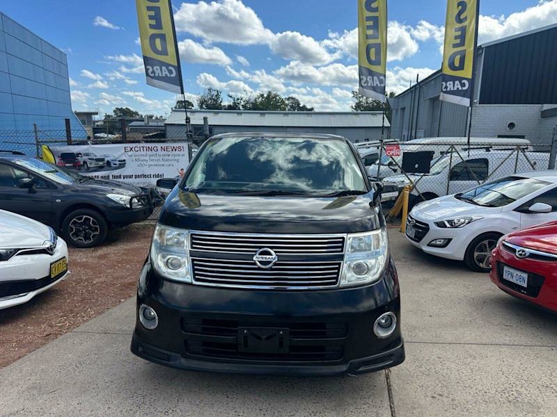 2009 Nissan Elgrand E51 Black Automatic Wagon62936656584195112