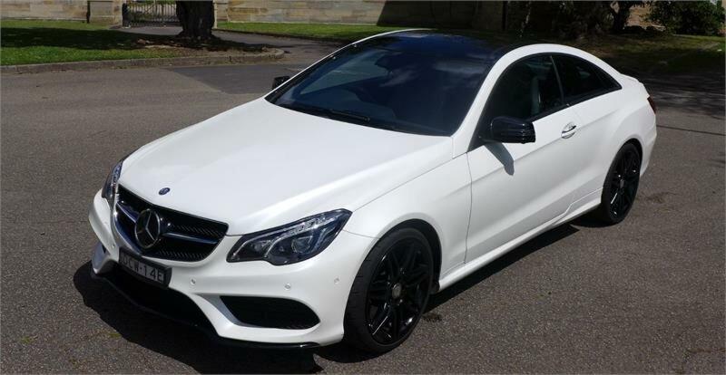 2016 Mercedes-Benz E400 207 MY16 Night Edition Diamond White 7 Speed Automatic G-Tronic Coupe62933715001986113