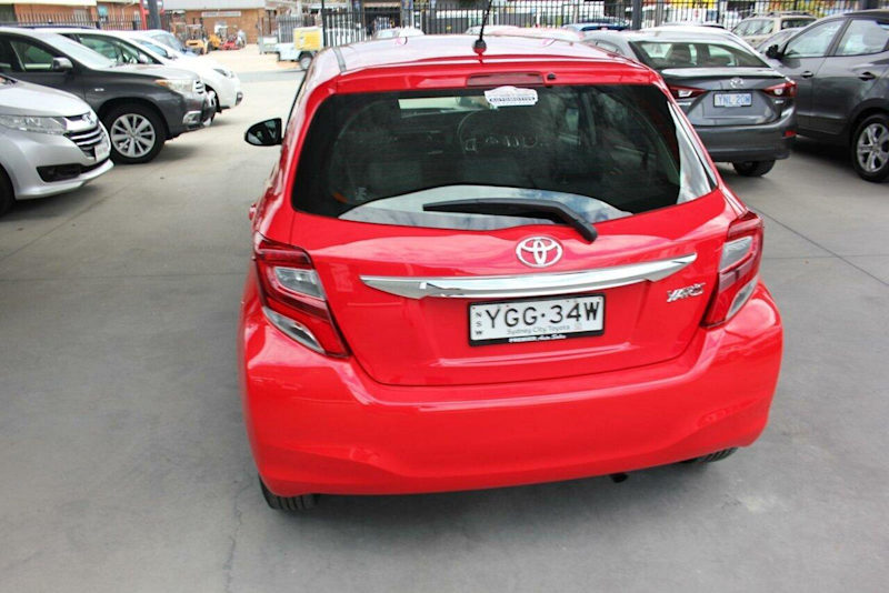 2016 Toyota Yaris NCP130R MY15 Ascent Red 4 Speed Automatic Hatchback62937622534659114