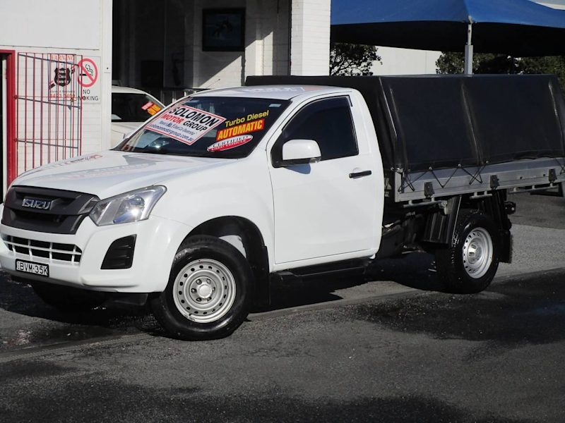 2019 Isuzu D-MAX TF MY19 SX HI-Ride (4x2) White 6 Speed Automatic Cab Chassis62934701353602111