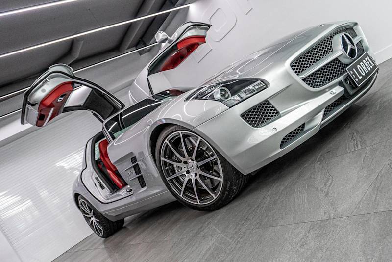 2010 Mercedes-Benz SLS 197 AMG Iridium Silver 7 Speed Automatic Coupe62882770344961113