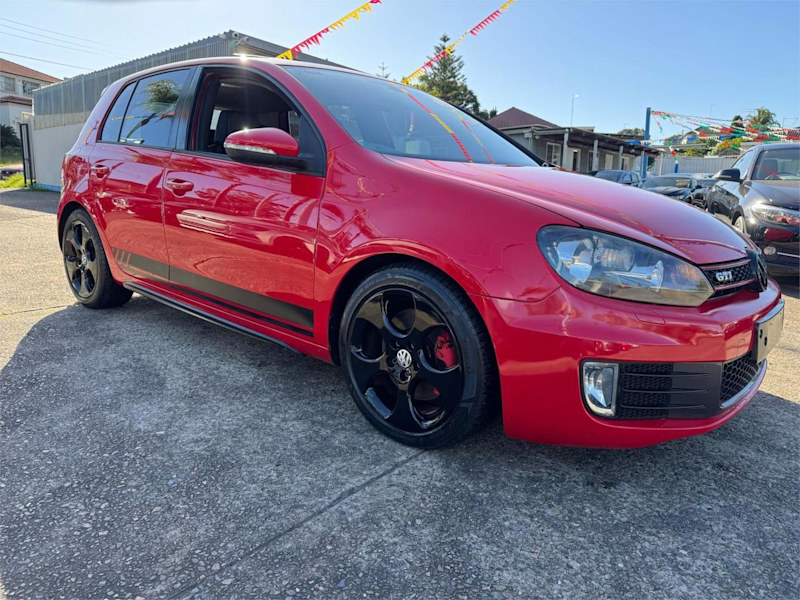 2010 Volkswagen Golf VI MY10 GTi Red 6 Speed Manual Hatchback62934704155139112