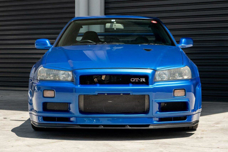 2001 Nissan Skyline GT-R BNR34 SKYLINE GT-R V-SPEC II Bayside Blue Manual Coupe62935690435457113
