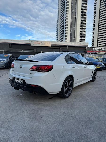 2016 Holden Commodore Vfii MY16 SV6 Black Edition White 6 Speed Automatic Sedan62936663592961113