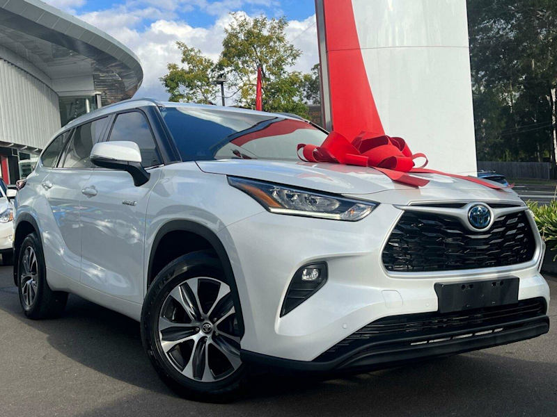 2022 Toyota Kluger Axuh78R GXL eFour White 6 Speed Constant Variable Wagon Hybrid62933714590595110