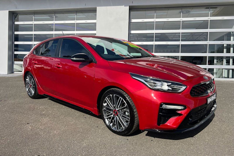 2019 Kia Cerato BD MY19 GT DCT Runway Red 7 Speed Sports Automatic Dual Clutch Hatchback62936658465283110