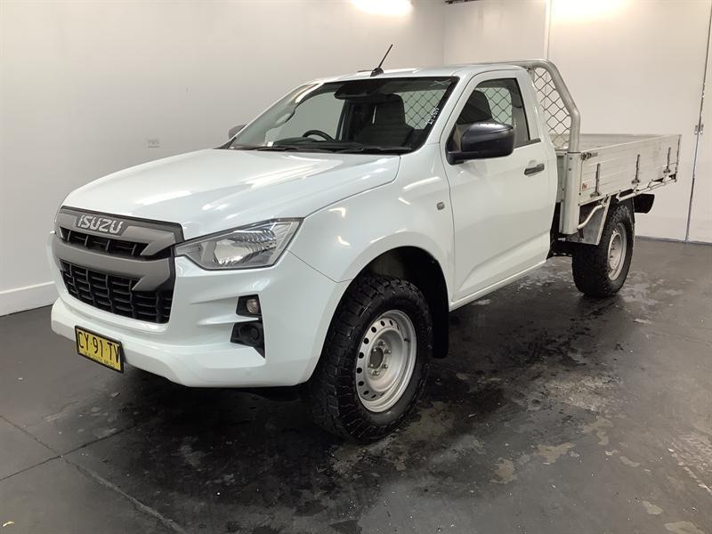 2020 Isuzu D-MAX TF MY19 SX HI-Ride (4x2) White 6 Speed Automatic Cab Chassis62937625529858111