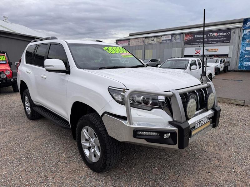 2017 Toyota Landcruiser Prado GDJ150R MY16 GXL (4x4) White 6 Speed Automatic Wagon62935690372610110