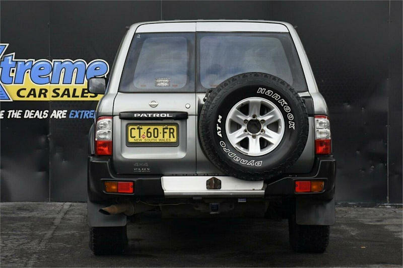 2002 Nissan Patrol GU III MY2002 ST Plus Silver 5 Speed Sports Automatic Wagon62934701011203114