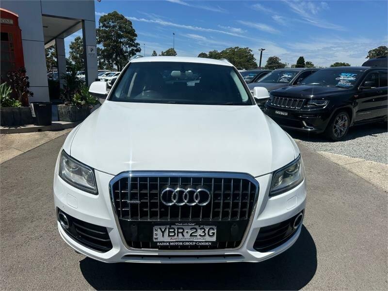2014 Audi Q5 8R MY14 TDI S Tronic Quattro White 7 Speed Sports Automatic Dual Clutch Wagon62934701507329111
