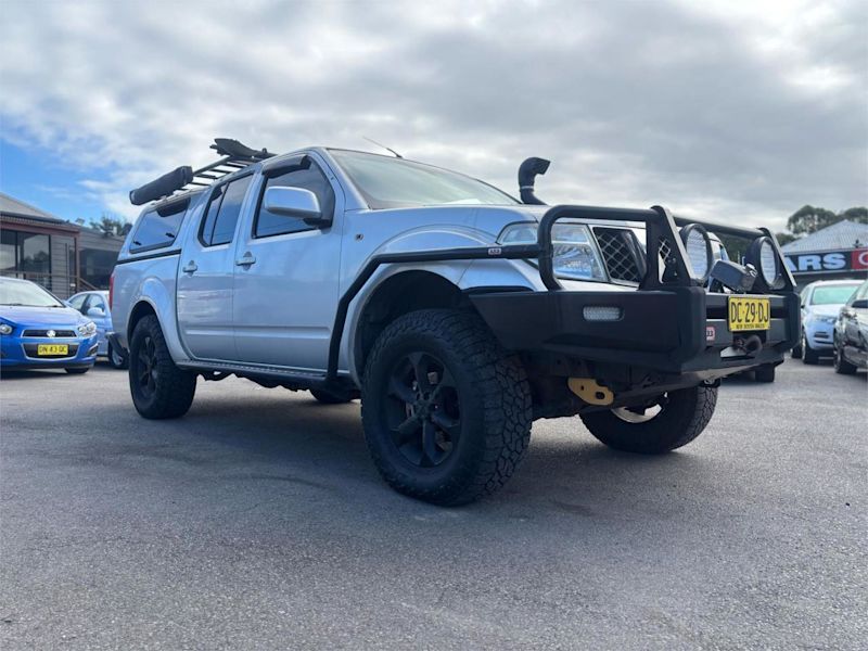 2007 Nissan Navara D40 ST-X (4x4) Silver 6 Speed Manual Dual Cab Pick-up62935685093507110