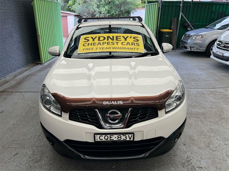 2013 Nissan Dualis J10W Series 4 MY13 ST Hatch 2WD White 6 Speed Manual Hatchback62934703169921112