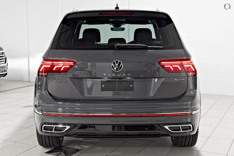 2021 Volkswagen Tiguan 5N MY21 162TSI R-Line DSG 4MOTION Grey 7 Speed Sports Automatic Dual Clutch62882764412419112