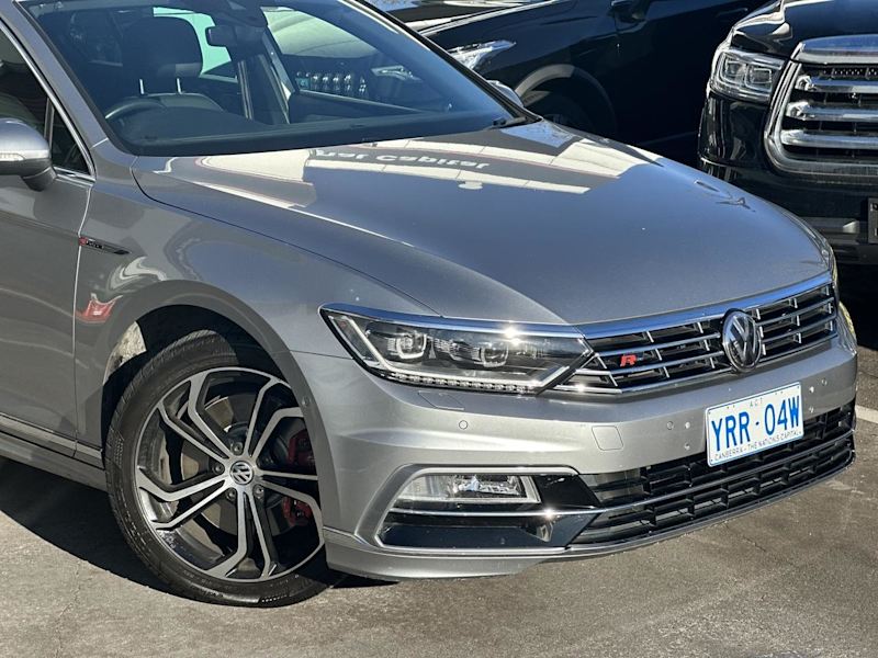 2017 Volkswagen Passat 3C MY18 206TSI R-Line Silver, Chrome 6 Speed Direct Shift Sedan62936658153858111