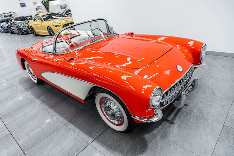 1957 Chevrolet Corvette C1 Red 3 Speed Manual62934707192321112