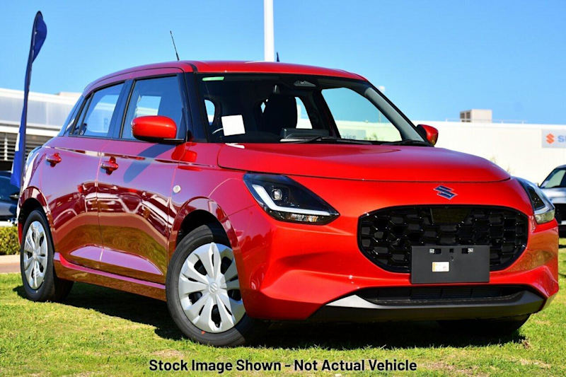 2025 Suzuki Swift UZ Hybrid Burning Red 5 Speed Manual Hatchback628827342894101124