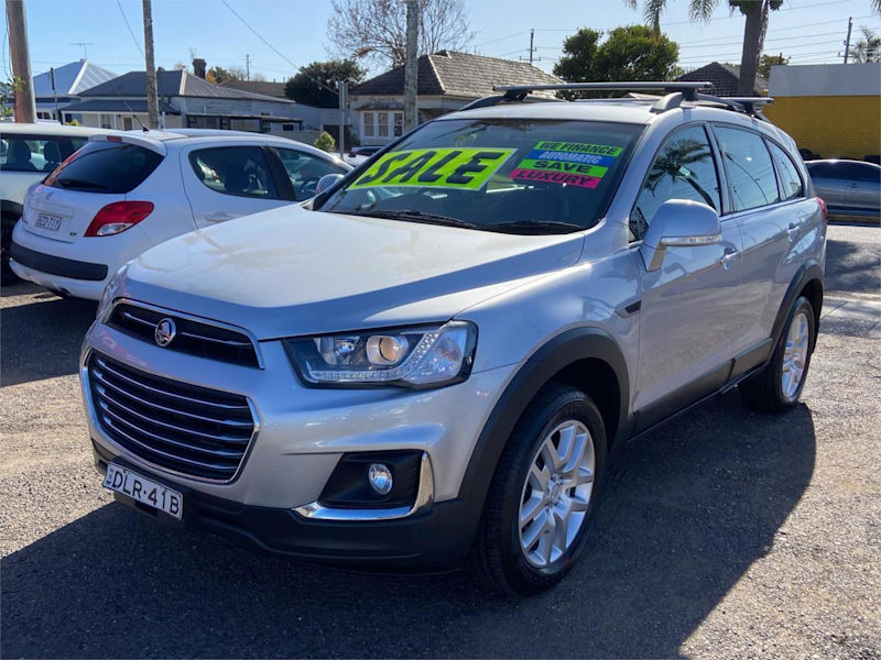 2016 Holden Captiva CG MY16 Active 7 Seater Silver, Chrome 6 Speed Automatic Wagon62935691014274113