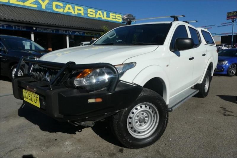 2017 Mitsubishi Triton MQ MY17 GLX White 5 Speed Automatic Dual Cab Utility62882727767426111