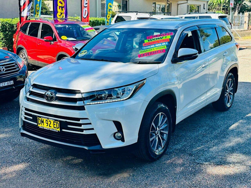 2018 Toyota Kluger GSU50R GXL 2WD Crystal Pearl 8 Speed Sports Automatic Wagon62882771318275110